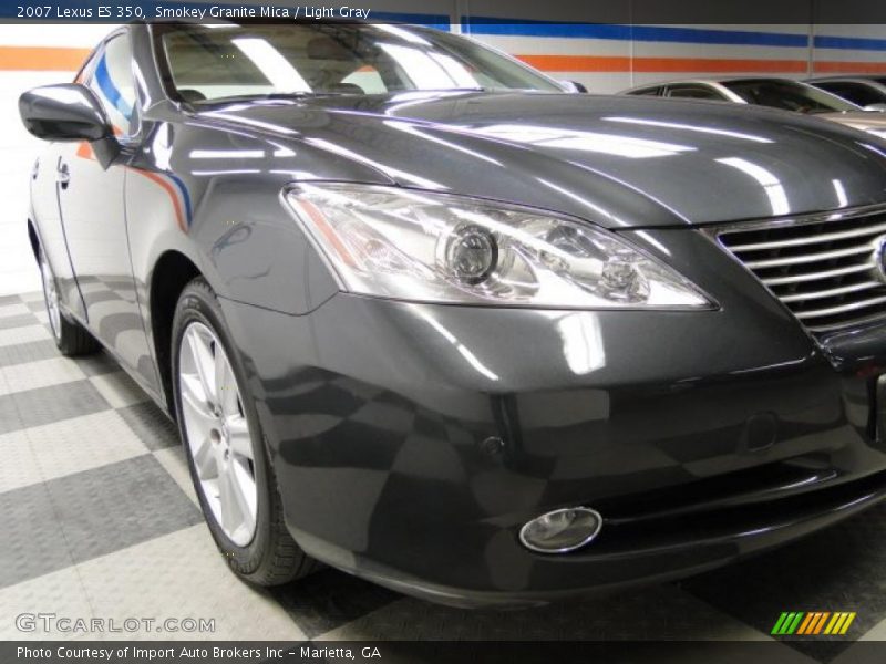 Smokey Granite Mica / Light Gray 2007 Lexus ES 350