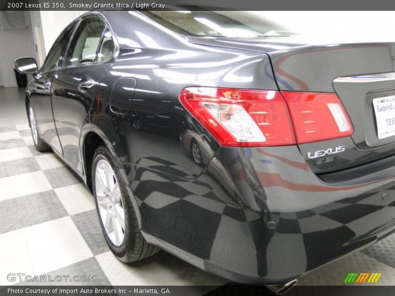 Smokey Granite Mica / Light Gray 2007 Lexus ES 350