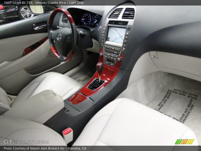 Smokey Granite Mica / Light Gray 2007 Lexus ES 350