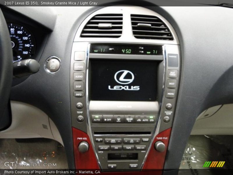 Smokey Granite Mica / Light Gray 2007 Lexus ES 350