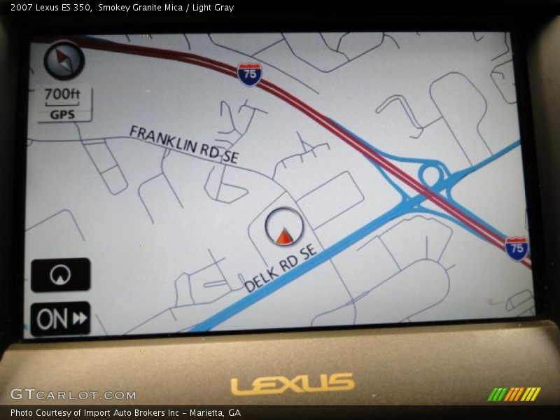 Smokey Granite Mica / Light Gray 2007 Lexus ES 350