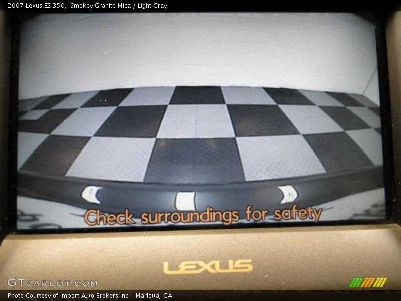 Smokey Granite Mica / Light Gray 2007 Lexus ES 350