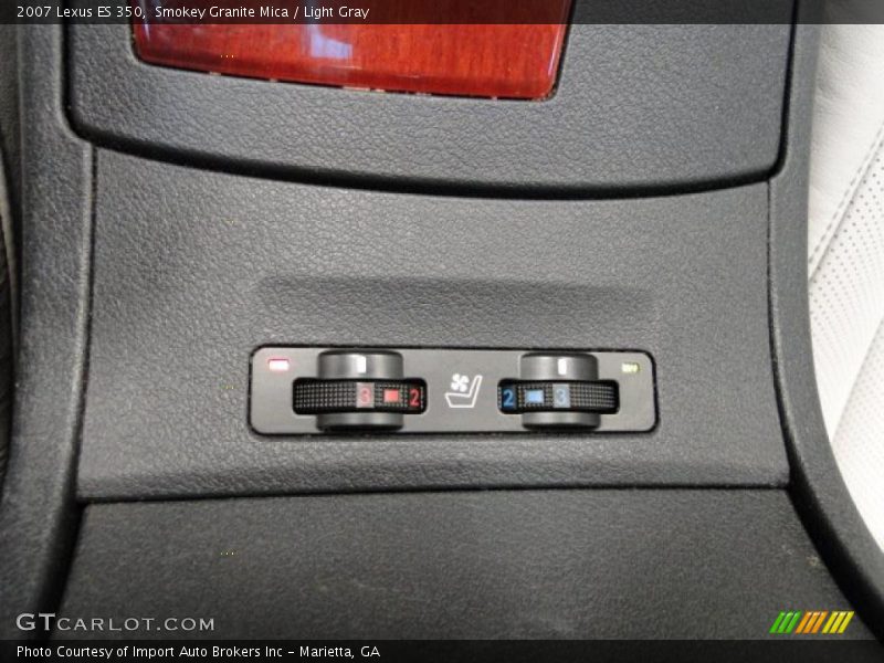 Smokey Granite Mica / Light Gray 2007 Lexus ES 350