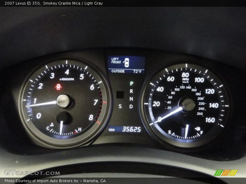 Smokey Granite Mica / Light Gray 2007 Lexus ES 350