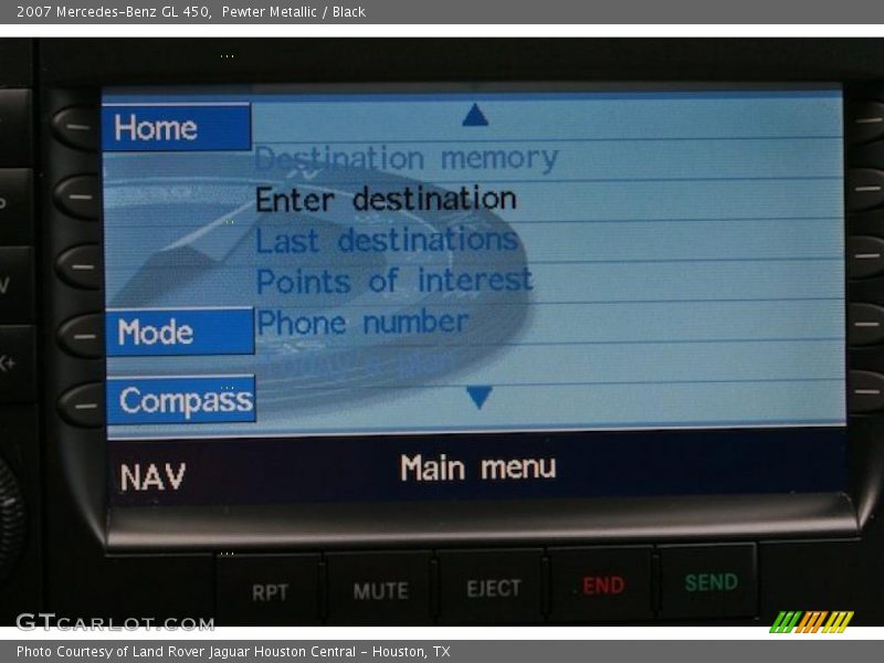 Pewter Metallic / Black 2007 Mercedes-Benz GL 450