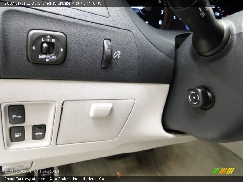 Smokey Granite Mica / Light Gray 2007 Lexus ES 350