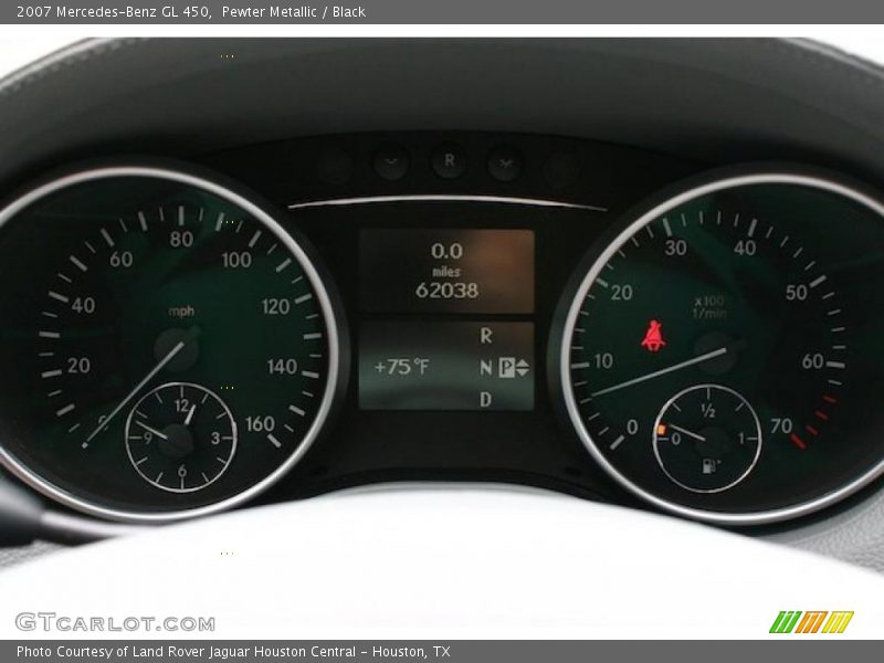 Pewter Metallic / Black 2007 Mercedes-Benz GL 450
