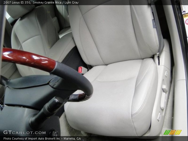 Smokey Granite Mica / Light Gray 2007 Lexus ES 350