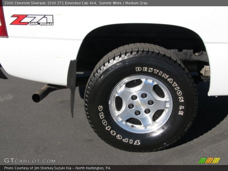 Summit White / Medium Gray 2000 Chevrolet Silverado 1500 Z71 Extended Cab 4x4