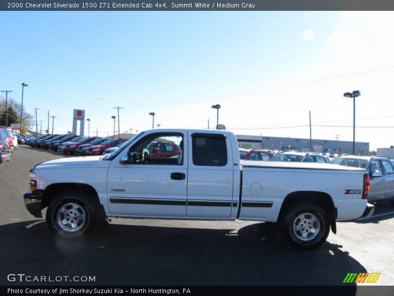 Summit White / Medium Gray 2000 Chevrolet Silverado 1500 Z71 Extended Cab 4x4