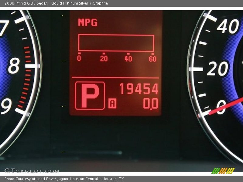 Liquid Platinum Silver / Graphite 2008 Infiniti G 35 Sedan