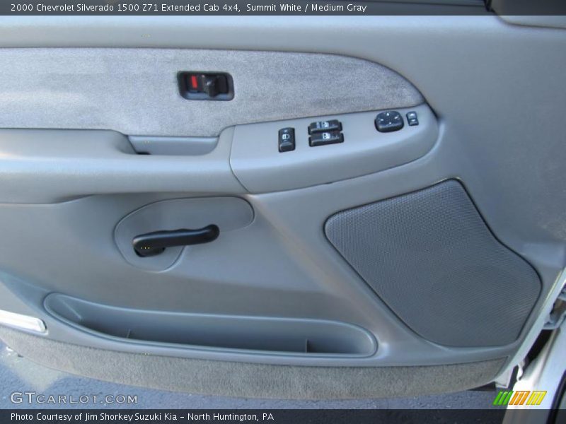 Summit White / Medium Gray 2000 Chevrolet Silverado 1500 Z71 Extended Cab 4x4