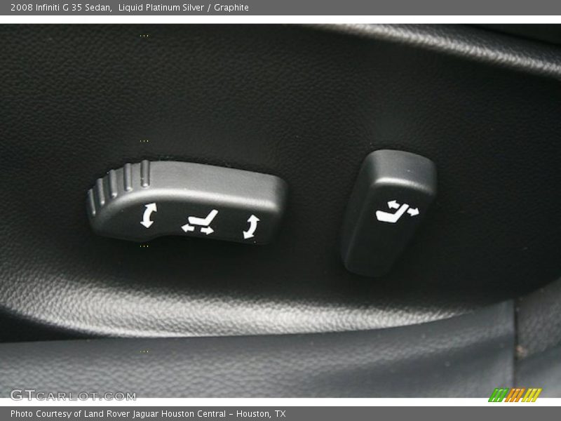 Liquid Platinum Silver / Graphite 2008 Infiniti G 35 Sedan