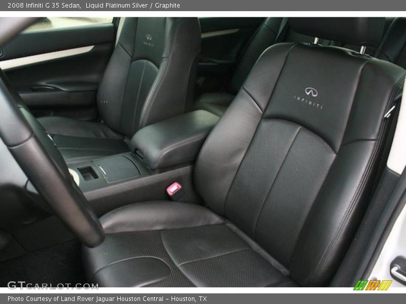 Liquid Platinum Silver / Graphite 2008 Infiniti G 35 Sedan