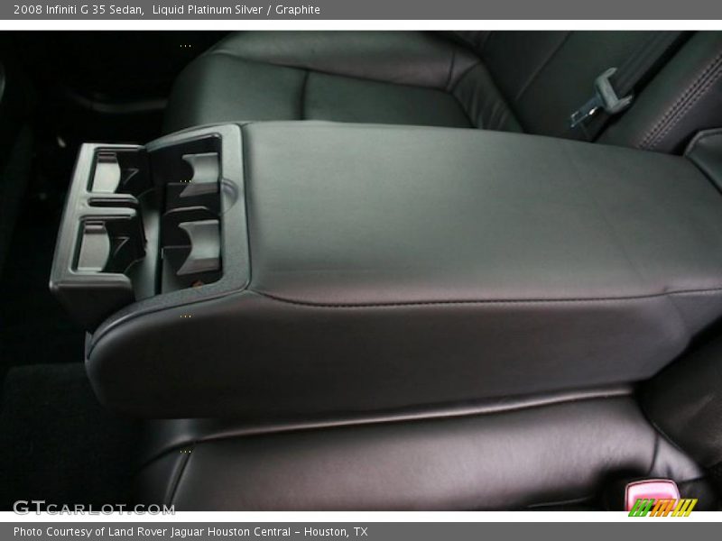 Liquid Platinum Silver / Graphite 2008 Infiniti G 35 Sedan