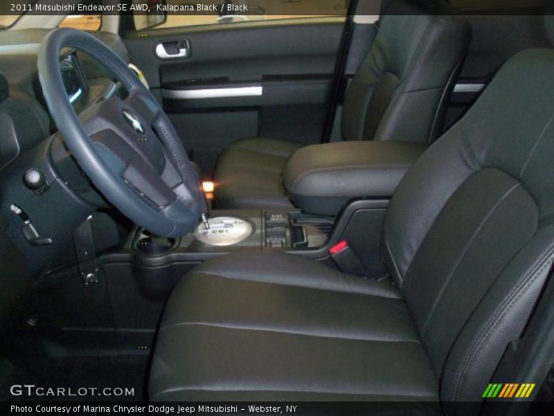 Kalapana Black / Black 2011 Mitsubishi Endeavor SE AWD