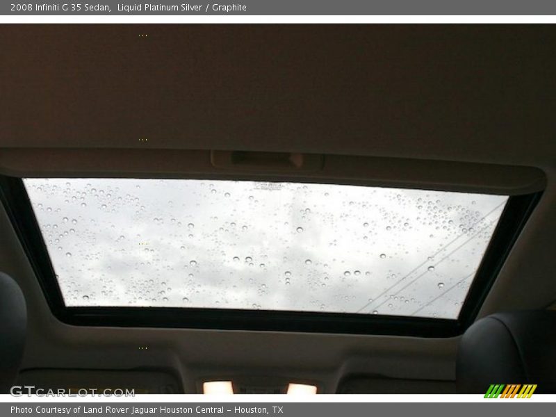 Liquid Platinum Silver / Graphite 2008 Infiniti G 35 Sedan