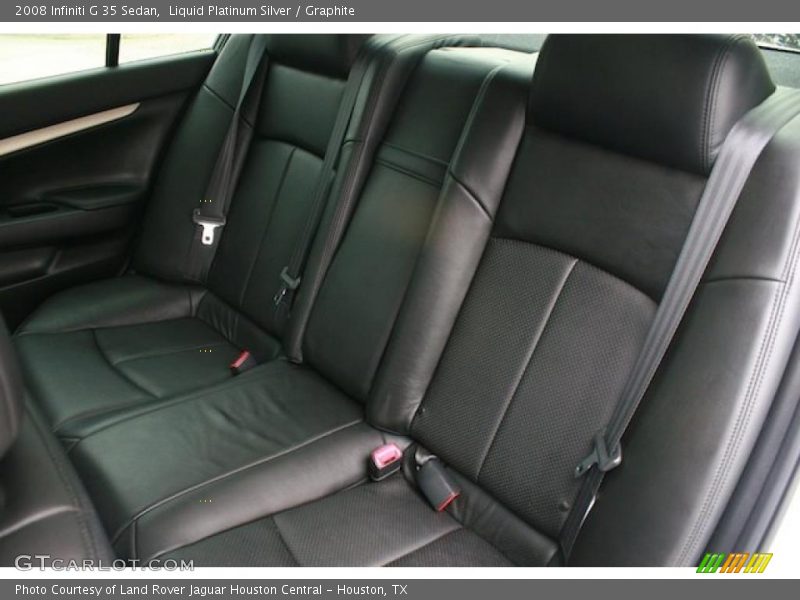 Liquid Platinum Silver / Graphite 2008 Infiniti G 35 Sedan