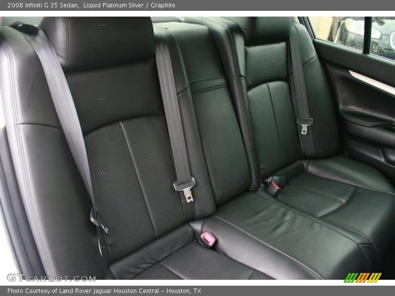 Liquid Platinum Silver / Graphite 2008 Infiniti G 35 Sedan