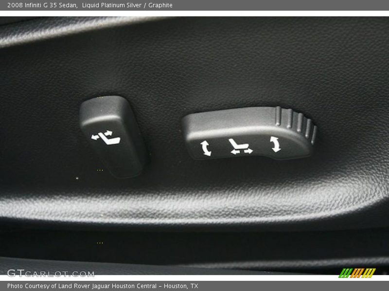 Liquid Platinum Silver / Graphite 2008 Infiniti G 35 Sedan