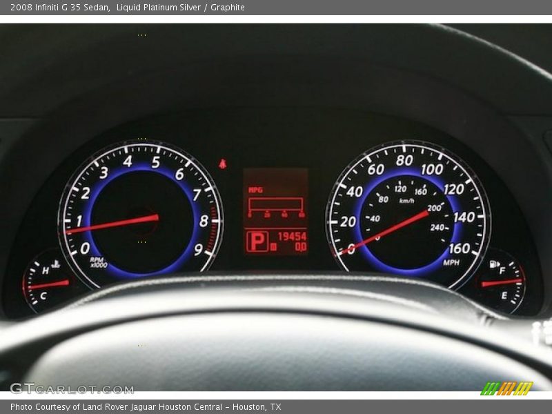 Liquid Platinum Silver / Graphite 2008 Infiniti G 35 Sedan