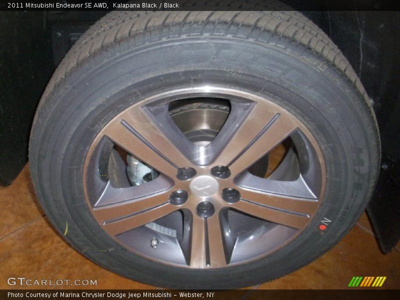 Kalapana Black / Black 2011 Mitsubishi Endeavor SE AWD