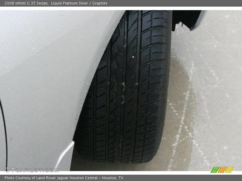 Liquid Platinum Silver / Graphite 2008 Infiniti G 35 Sedan