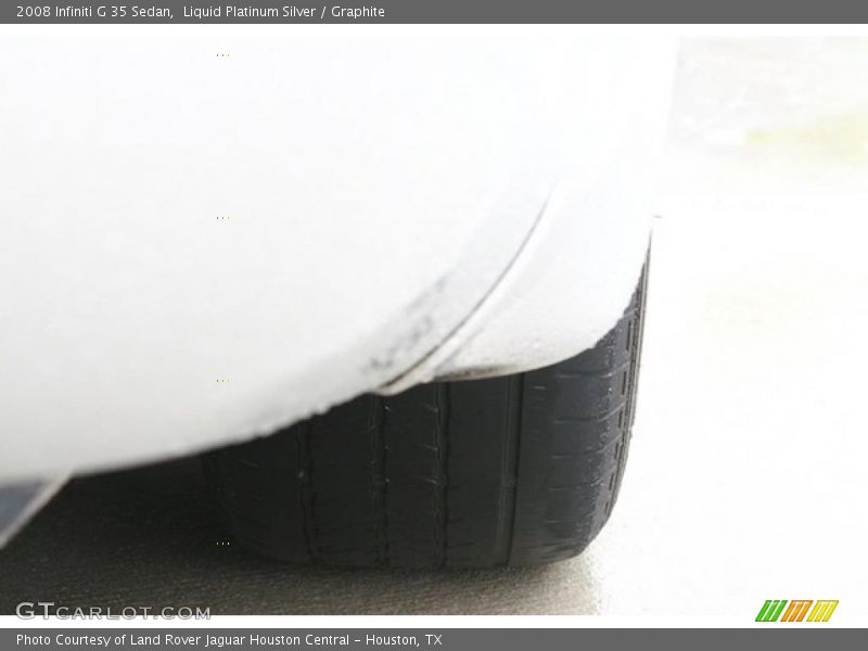 Liquid Platinum Silver / Graphite 2008 Infiniti G 35 Sedan