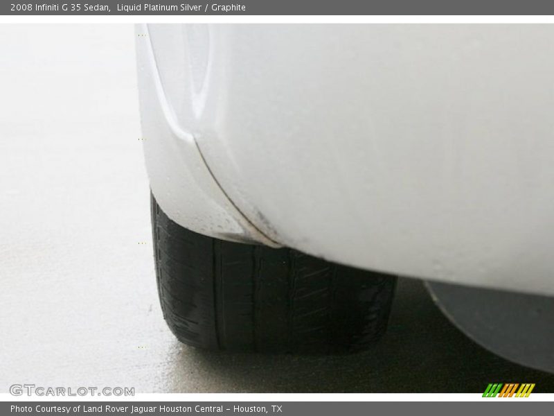 Liquid Platinum Silver / Graphite 2008 Infiniti G 35 Sedan