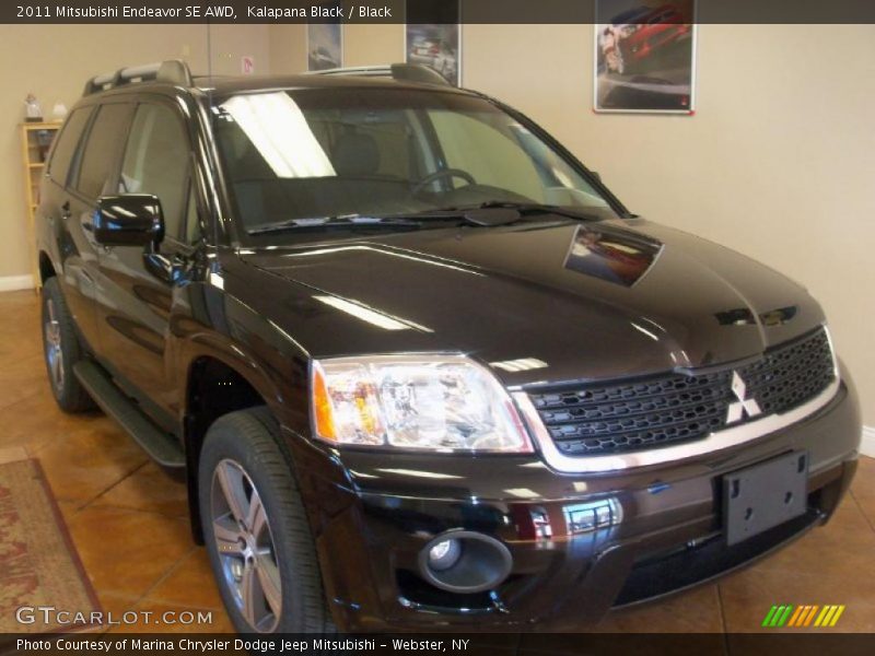 Kalapana Black / Black 2011 Mitsubishi Endeavor SE AWD