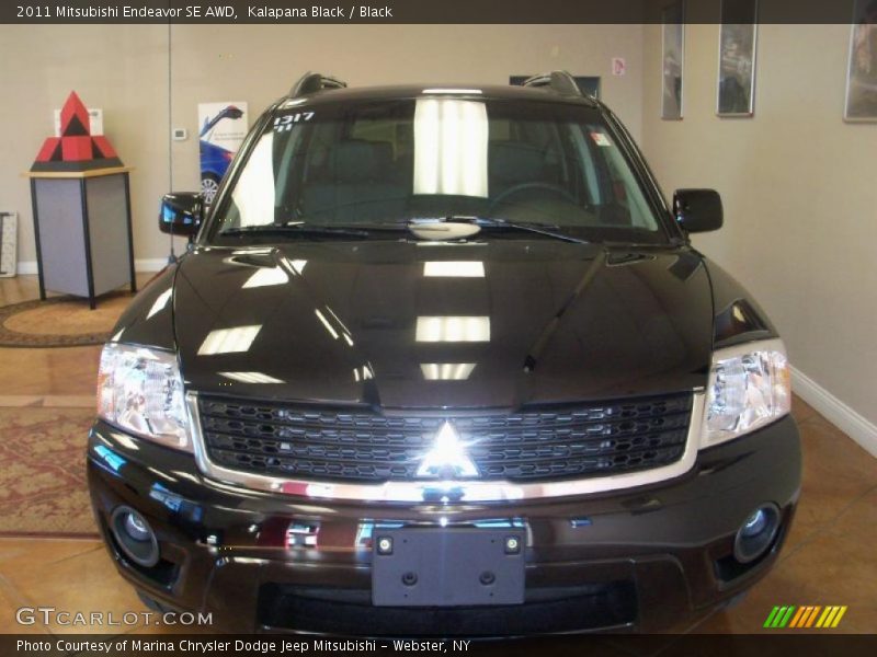Kalapana Black / Black 2011 Mitsubishi Endeavor SE AWD