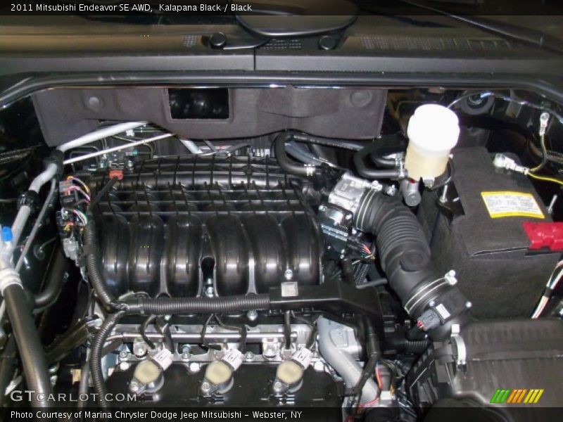 Kalapana Black / Black 2011 Mitsubishi Endeavor SE AWD