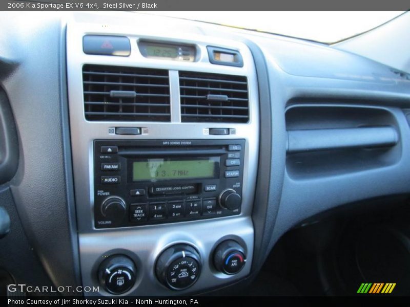 Steel Silver / Black 2006 Kia Sportage EX V6 4x4