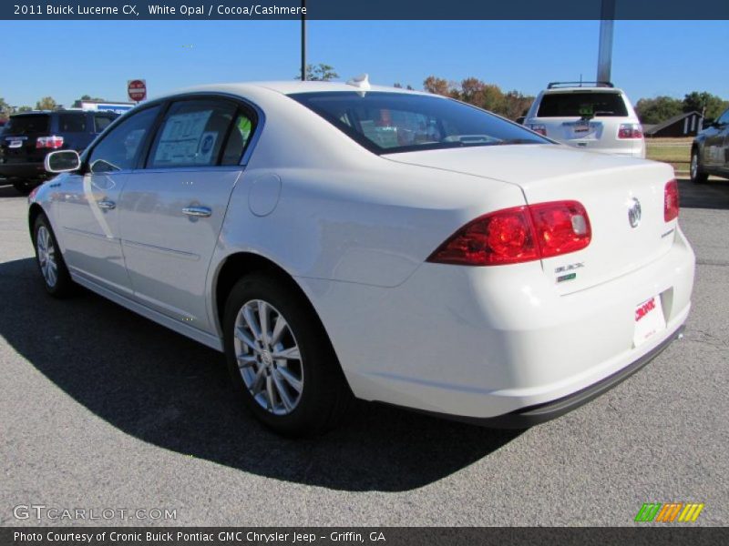 White Opal / Cocoa/Cashmere 2011 Buick Lucerne CX