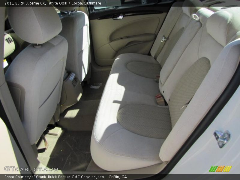  2011 Lucerne CX Cocoa/Cashmere Interior