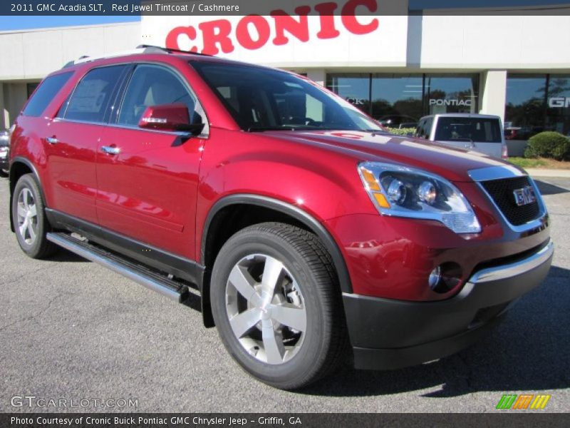 Red Jewel Tintcoat / Cashmere 2011 GMC Acadia SLT