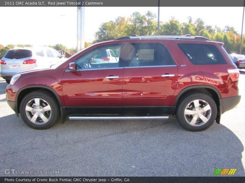 Red Jewel Tintcoat / Cashmere 2011 GMC Acadia SLT