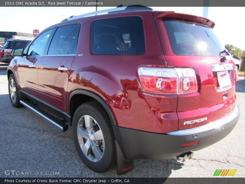 Red Jewel Tintcoat / Cashmere 2011 GMC Acadia SLT
