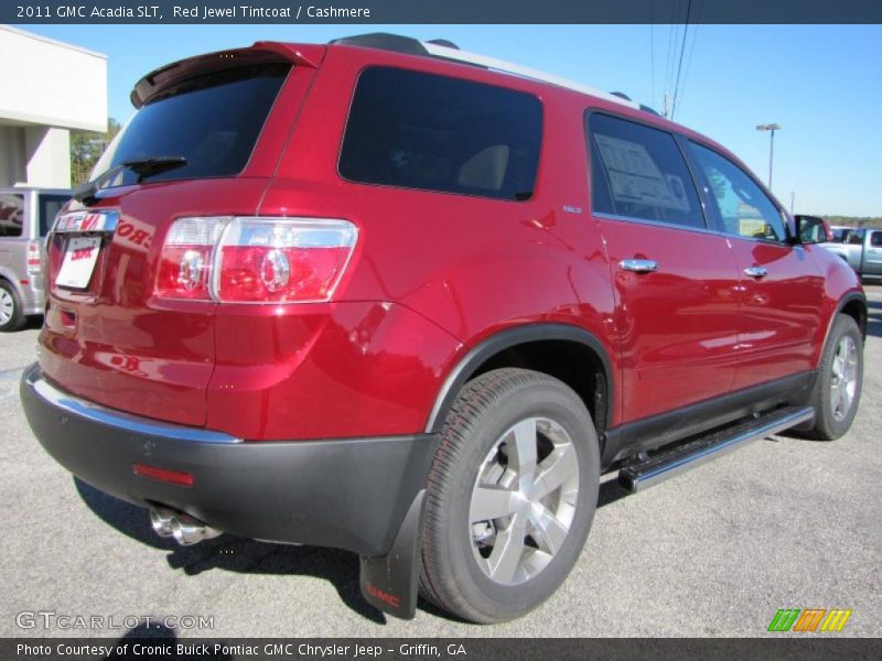 Red Jewel Tintcoat / Cashmere 2011 GMC Acadia SLT