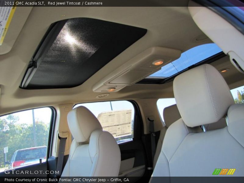 Red Jewel Tintcoat / Cashmere 2011 GMC Acadia SLT