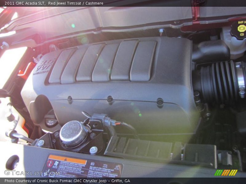 Red Jewel Tintcoat / Cashmere 2011 GMC Acadia SLT