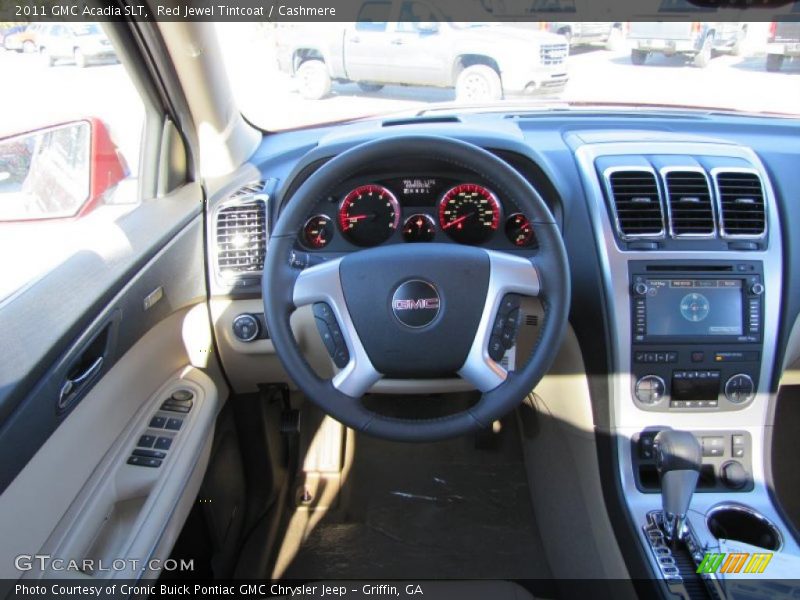 Red Jewel Tintcoat / Cashmere 2011 GMC Acadia SLT