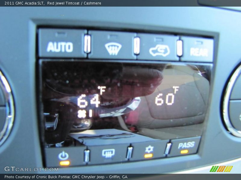 Red Jewel Tintcoat / Cashmere 2011 GMC Acadia SLT