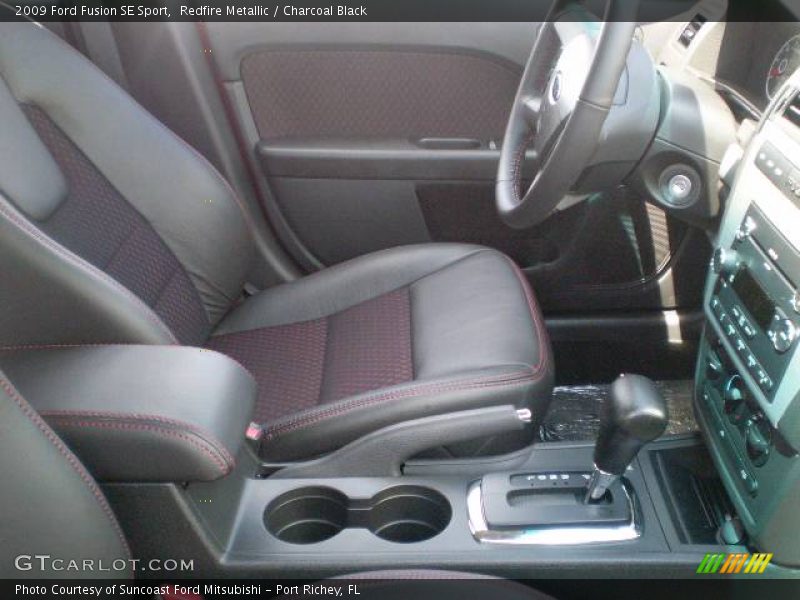 Redfire Metallic / Charcoal Black 2009 Ford Fusion SE Sport
