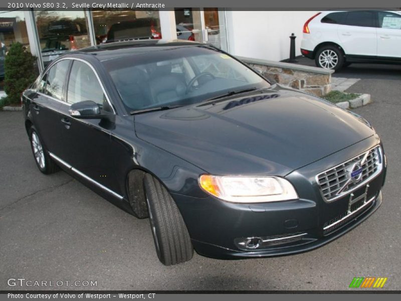 Seville Grey Metallic / Anthracite 2010 Volvo S80 3.2