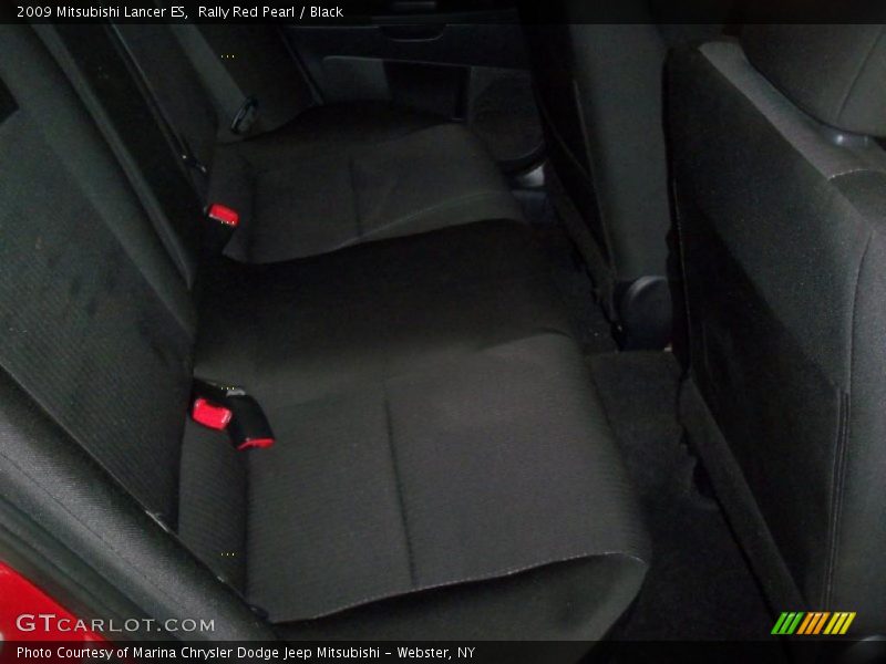Rally Red Pearl / Black 2009 Mitsubishi Lancer ES