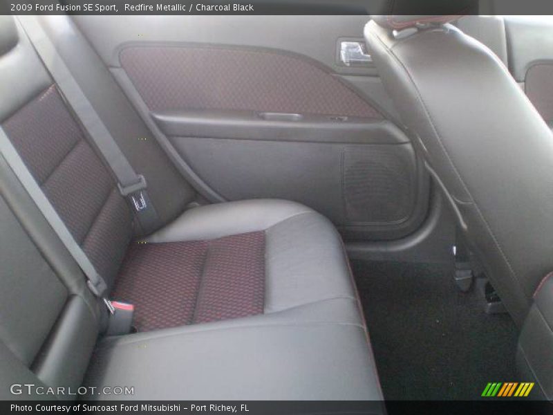 Redfire Metallic / Charcoal Black 2009 Ford Fusion SE Sport