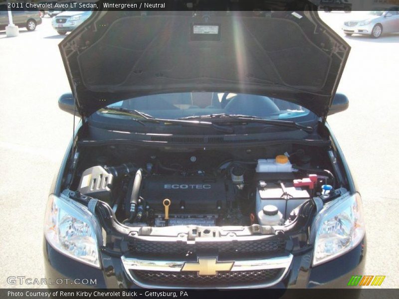 Wintergreen / Neutral 2011 Chevrolet Aveo LT Sedan