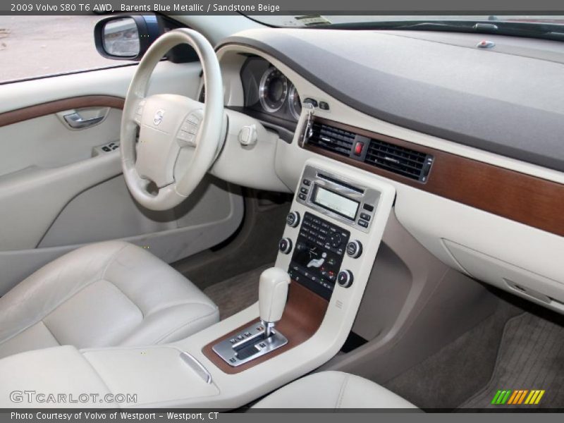  2009 S80 T6 AWD Sandstone Beige Interior
