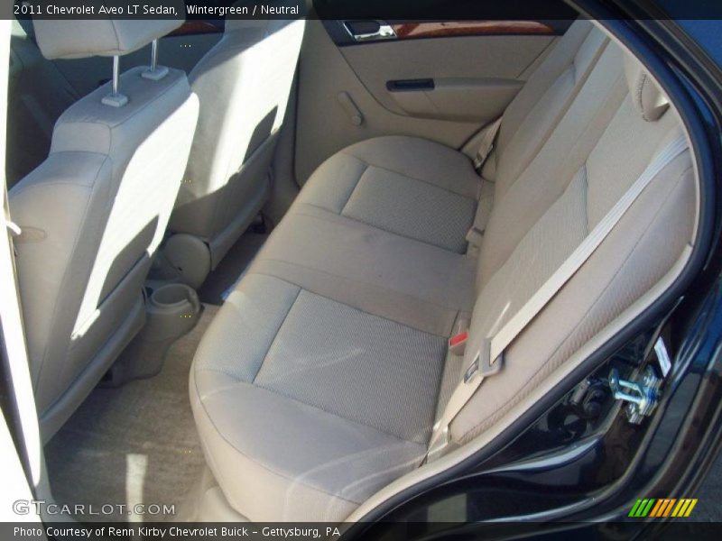  2011 Aveo LT Sedan Neutral Interior